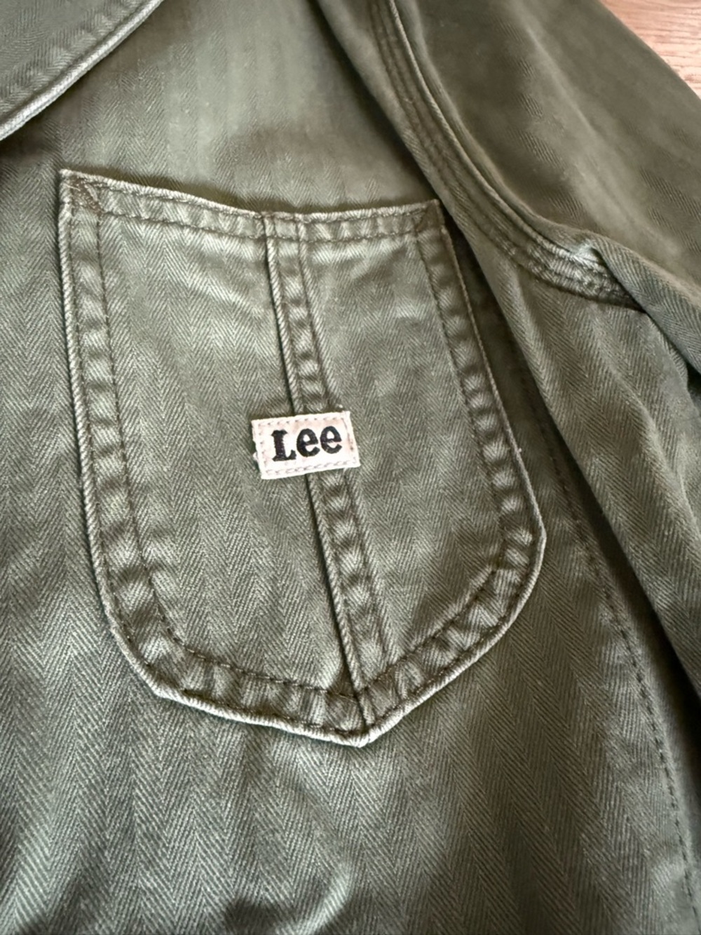 Lee Olive Green Utility Jacket - Picture 4 of 6